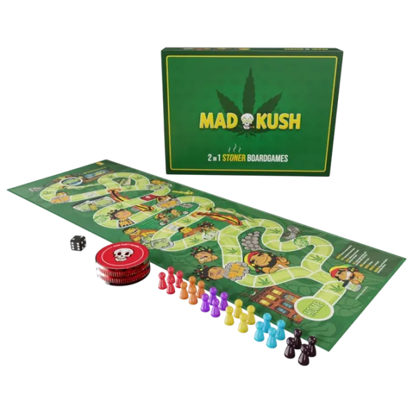 Joc de masă Mad Party Games MadWish MadKush 18+/ Pentru petreceri photo 1