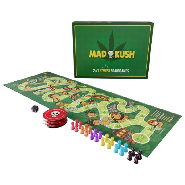 Joc de masă Mad Party Games MadWish MadKush 18+/ Pentru petreceri photo 1