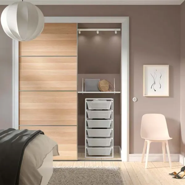 Etajeră Ikea Jonaxel White / Oțel photo 4