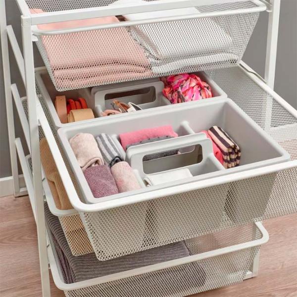 Etajeră Ikea Jonaxel White / Oțel photo 6