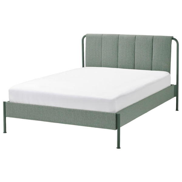 Кровать Ikea Tallasen 140 x 200 см / Металл / Зеленый photo 1
