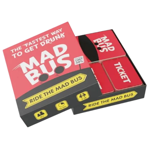 Joc de masă Mad Party Games MadWish MadBus 18+/ Pentru petreceri photo 3