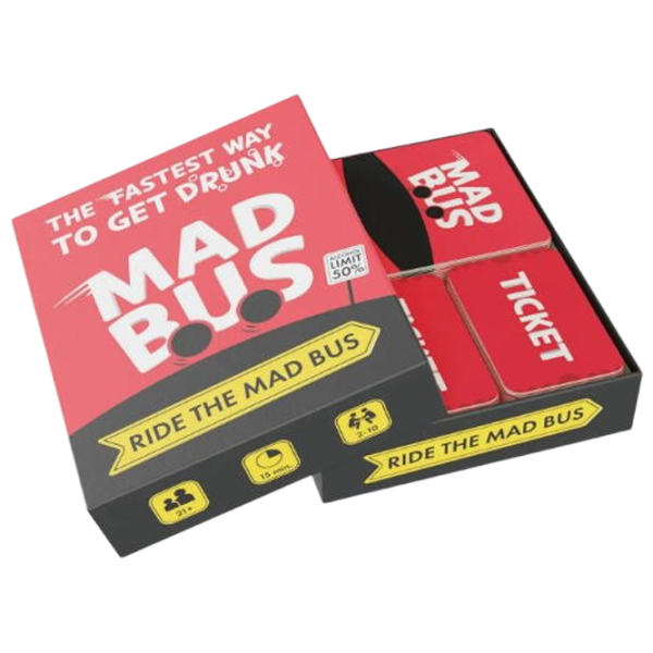 Joc de masă Mad Party Games MadWish MadBus 18+/ Pentru petreceri photo 3