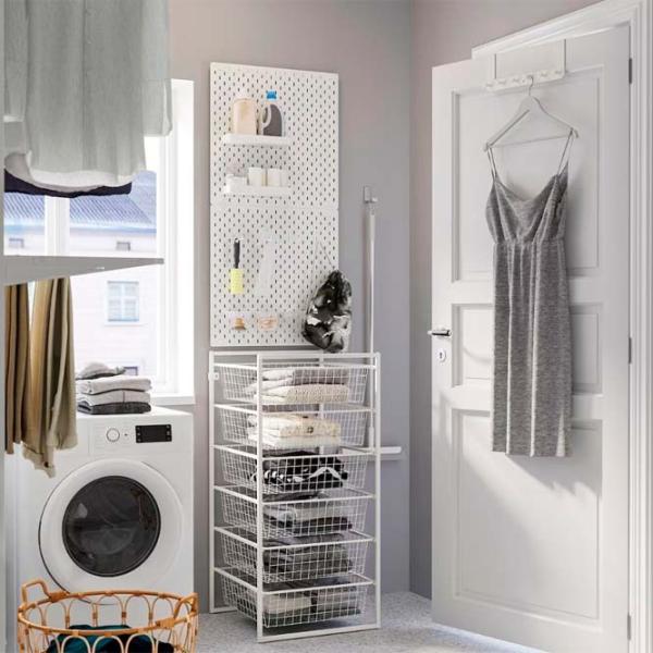 Etajeră Ikea Jonaxel White / Oțel photo 3 Etajeră Ikea Jonaxel White / Oțel photo 3