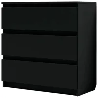 Comodă Fabrik Home Havana 3 79 x 80 x 38.5 / LPAL / Frasin Negru