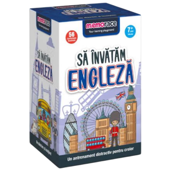 Joc educativ Memorace Let's Learn English 7+/ Dezvoltare photo 1