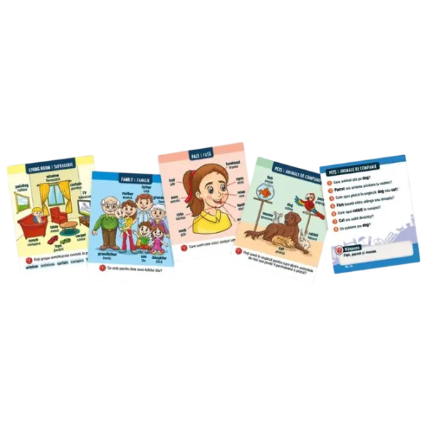 Joc educativ Memorace Let's Learn English 7+/ Dezvoltare photo 2