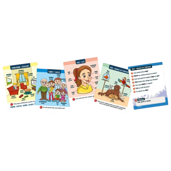 Joc educativ Memorace Let's Learn English 7+/ Dezvoltare photo 2