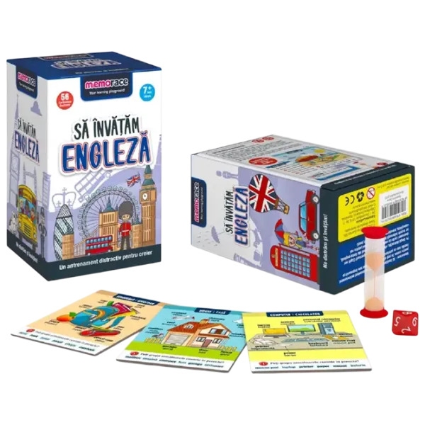 Joc educativ Memorace Let's Learn English 7+/ Dezvoltare photo 3