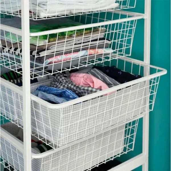 Etajeră Ikea Jonaxel White / Oțel photo 4
