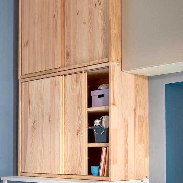 Comodă Ikea Ivar 60 x 80 x 30 / MDF / Pin photo 3