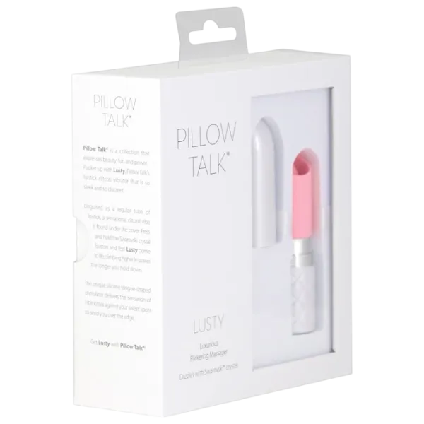 Вибратор Pillow Talk Lusty Белый photo 6 Вибратор Pillow Talk Lusty Белый photo 6