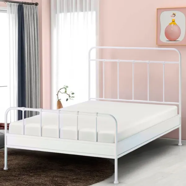 Кровать Ikea Stjarno 140 x 200 см / Металл / Белый photo 5