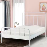 Кровать Ikea Stjarno 140 x 200 см / Металл / Белый photo 5