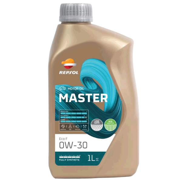Моторное масло Repsol Master Eco F 0W-30 1л синтетическое photo 1 Моторное масло Repsol Master Eco F 0W-30 1л синтетическое photo 1