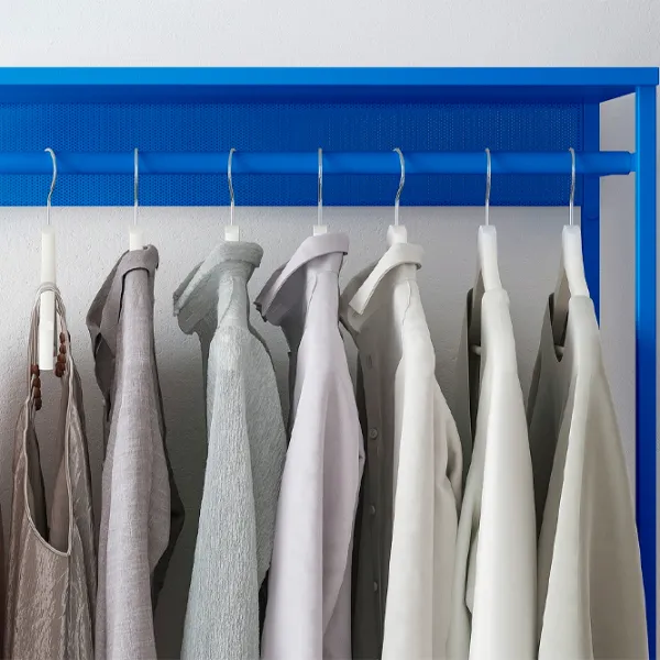 Cuier Ikea Platsa Oțel inoxidabil / Blue photo 2