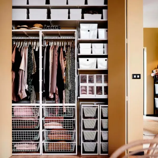 Etajeră Ikea Jonaxel White / Oțel photo 2