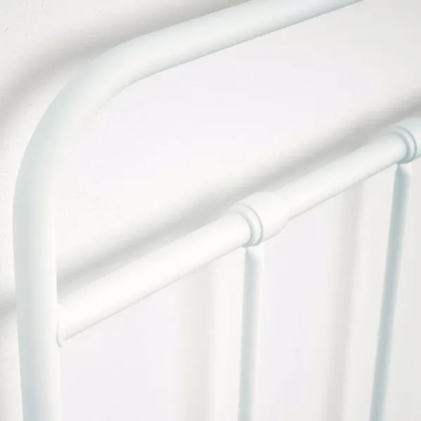 Кровать Ikea Stjarno/Luroy 160 x 200 см / Металл / Белый photo 4
