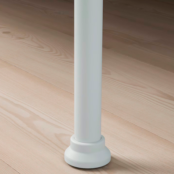 Кровать Ikea Stjarno/Luroy 160 x 200 см / Металл / Белый photo 6