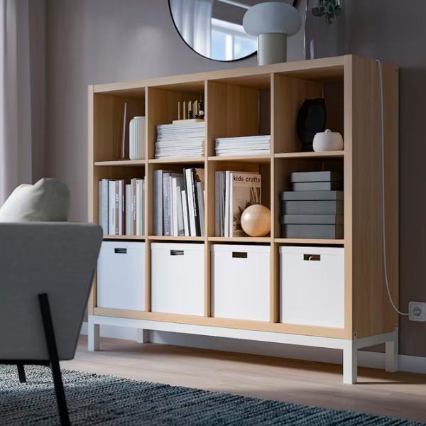 Стеллаж Ikea Kallax 129 x 147 x 39см cm / ЛДСП / Дуб cонома photo 3