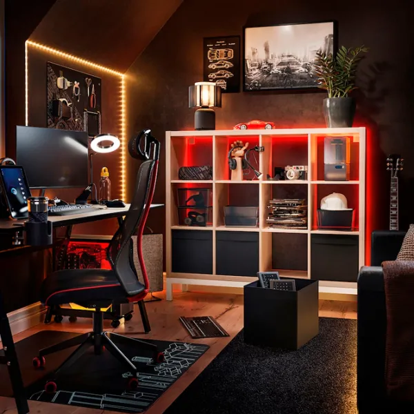 Стеллаж Ikea Kallax 129 x 147 x 39см cm / ЛДСП / Дуб cонома photo 4