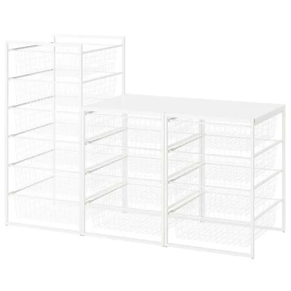 Etajeră Ikea Jonaxel White / Oțel photo 1 Etajeră Ikea Jonaxel White / Oțel photo 1