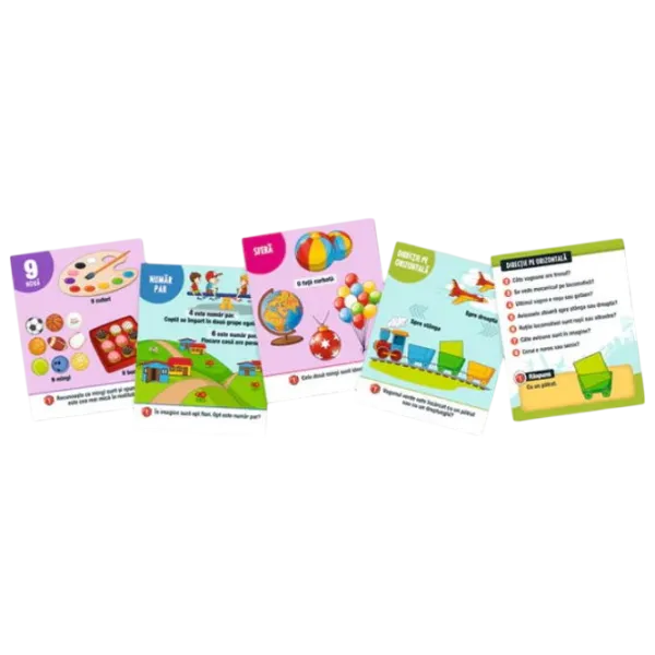Joc educativ Memorace First steps in math 5+/ Dezvoltare photo 2