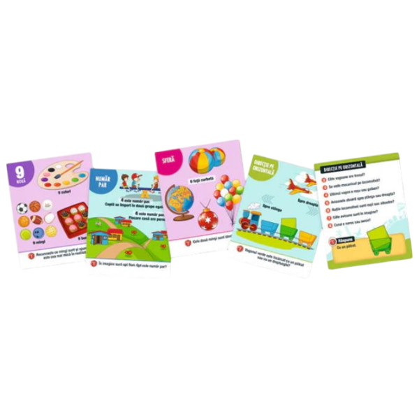 Joc educativ Memorace First steps in math 5+/ Dezvoltare photo 2