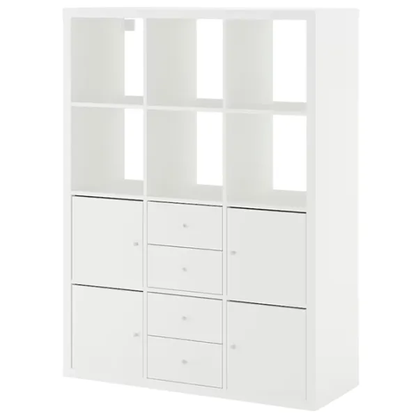 Стеллаж Ikea Kallax 147 x 112 x 39см cm / ЛДСП / White photo 1