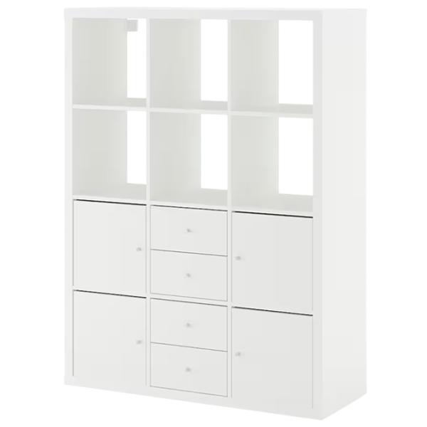 Стеллаж Ikea Kallax 147 x 112 x 39см cm / ЛДСП / White photo 1