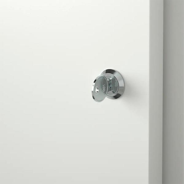 Dulap cu polițe Ikea Trotten 180 x 240 x 55 / Oțel / White photo 4