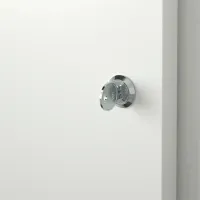 Dulap cu polițe Ikea Trotten 180 x 240 x 55 / Oțel / White photo 4