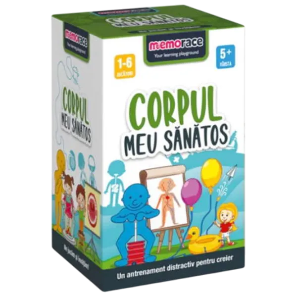 Joc educativ Memorace My healthy body  5+/ Dezvoltare photo 1