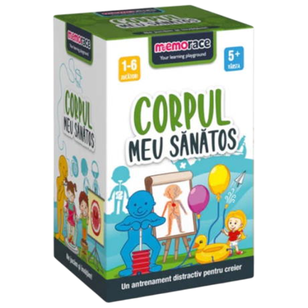 Joc educativ Memorace My healthy body  5+/ Dezvoltare photo 1