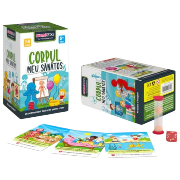 Joc educativ Memorace My healthy body  5+/ Dezvoltare photo 2