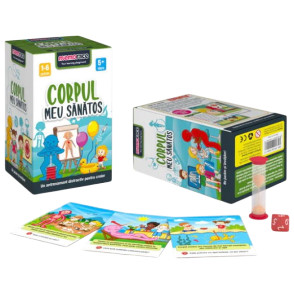 Joc educativ Memorace My healthy body  5+/ Dezvoltare photo 2