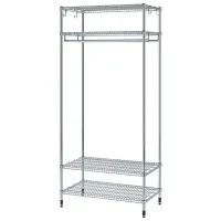 Etajeră Ikea Omar  Silver / Oțel