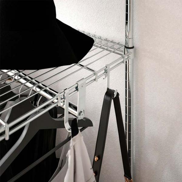 Стеллаж Ikea Omar  Серебряный / Cталь photo 5 Стеллаж Ikea Omar  Серебряный / Cталь photo 5