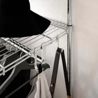 Стеллаж Ikea Omar Серебряный / Cталь photo 5