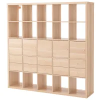 Стеллаж Ikea Kallax 182 x 182 x 39см cm / ЛДСП / Дуб cонома