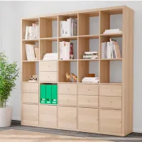 Etajeră Ikea Kallax 182 x 182 x 39 cm / PAL / Sonoma Oak photo 4
