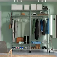 Etajeră Ikea Omar Silver / Oțel photo 3