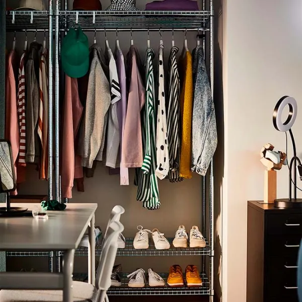 Etajeră Ikea Omar  Silver / Oțel photo 4