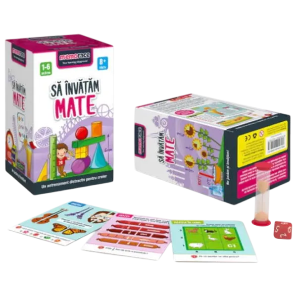 Joc educativ Memorace Let's learn math 8+/ Dezvoltare photo 3