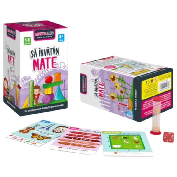 Joc educativ Memorace Let's learn math 8+/ Dezvoltare photo 3