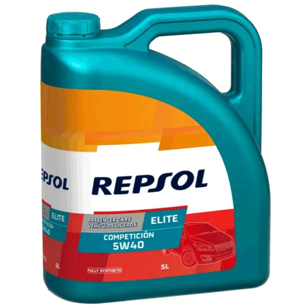 Моторное масло Repsol Elite Competecion 5W-40 5л синтетическое photo 1 Моторное масло Repsol Elite Competecion 5W-40 5л синтетическое photo 1