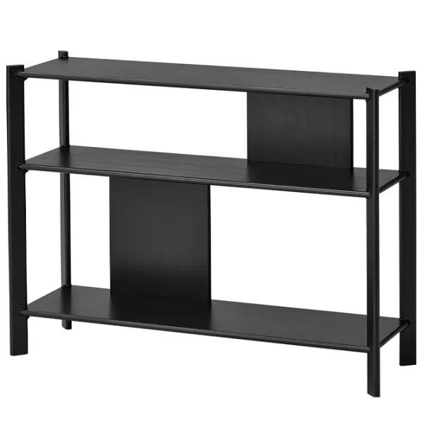 Masă consolă Ikea Jattesta Black / Metal photo 1