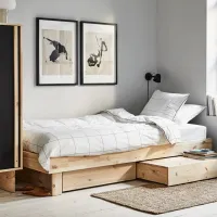 Pat Ikea Glamberget 160 x 200 cm / Masiv / Wood photo 4