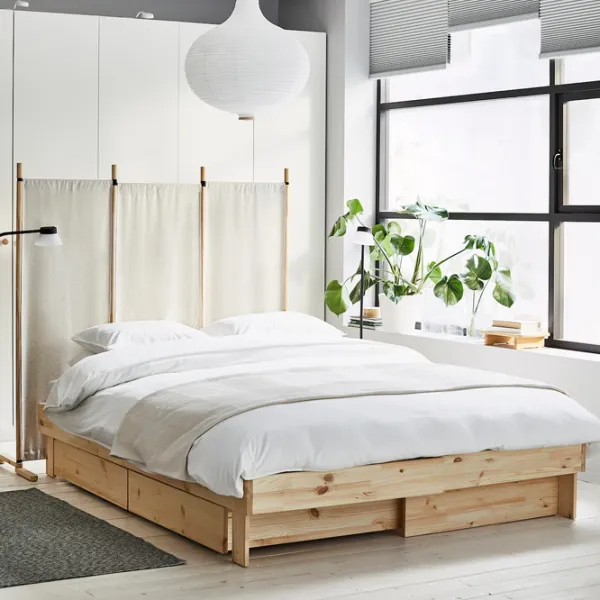 Кровать Ikea Glamberget 160 x 200 см / Массив / Wood photo 5