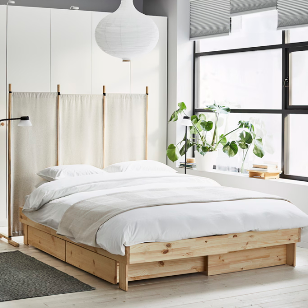 Кровать Ikea Glamberget 160 x 200 см / Массив / Wood photo 5